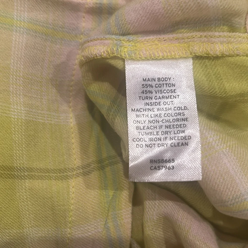 Treasure & Bond Kids' Plaid Flannel Shirt